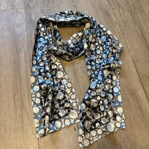 ESPRIT | Scarf | Black, Taupe, & Silver